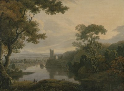 Flusslandschaft, 1773 von George the Elder Barret